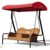 2-Seater-Garden-Swing-Sofa-with-Canopy-and-Stand