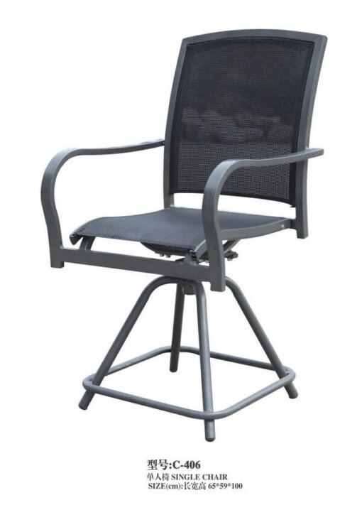 Cast-Aluminum-Garden-Arm-Chair-with-Mesh-Seat-Back