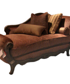 antique_brown_fabric_cushion_indoor_chaise_lounge_chair_solid_wood_for_living_room