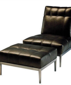 black_leather_lounge_chair_with_ottoman_wood_metal_frame_wingback_2