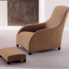 comfortable_khaki_fabric_lounge_chair_and_ottoman_wingback_for_hotel_1