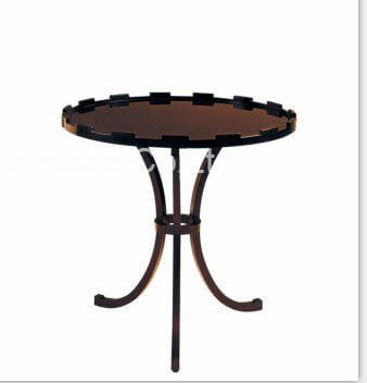 hotel_round_top_high_gloss_paint_side_coffee_table_with_ash_wood_3
