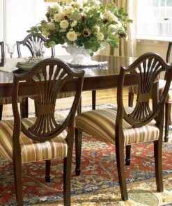 cherry_veneer_restaurant_table_and_chair_sets_with_cushion_walnut_veneer_2