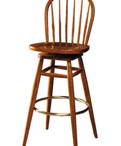 elegant_french_style_wooden_bar_stools_chair_with_round_back_upholstery_fabric