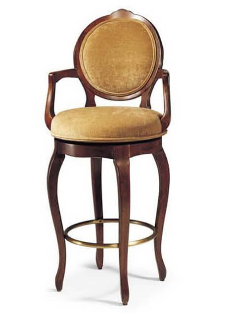 louis_xv_hotel_bar_stools_wooden_frame_round_back_with_armrest