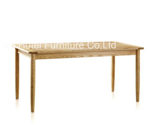 nordic_style_nature_solid_wood_hotel_dining_table_rectangle_walnut_veneer_1